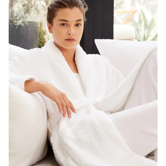 Barefoot Dreams CozyChic Robe Purple size S/M (1) - Picture 5 of 15